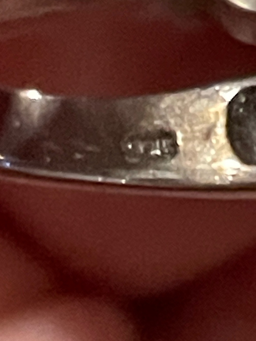 NWOT 925 Sapphire Ruby Silver Ring Size 6 - Picture 12 of 13